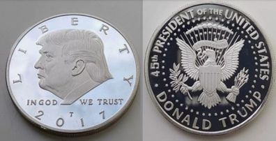 Donald Trump Novelty Collectable Coin