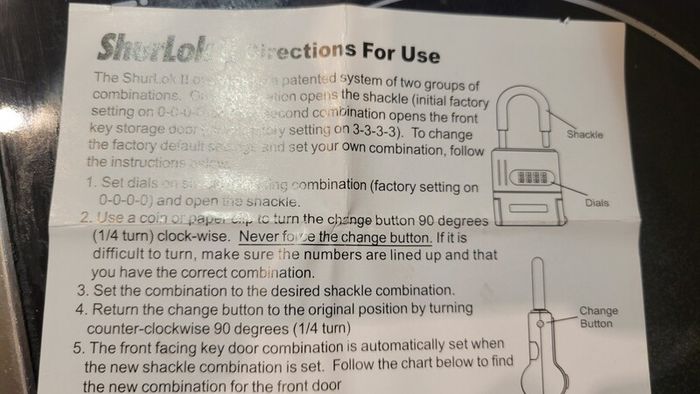 ShurLok 2 Key Lock Box