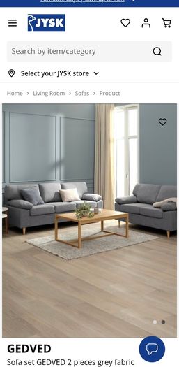 2 and 3 seater sofa