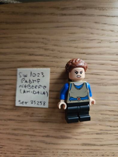 lego sw1023 padme naberrie (amidala), set star wars 75258