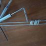 Utensil set and rail with hanging hooks Image 3