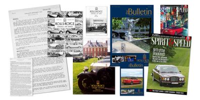 ALL magazine RREC Spirit & Speed Bulletin Rolls-Royce Enthusiasts Club Bentley