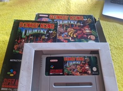 Donkey Kong Snes Super Nintendo Arcade Retro Games Original