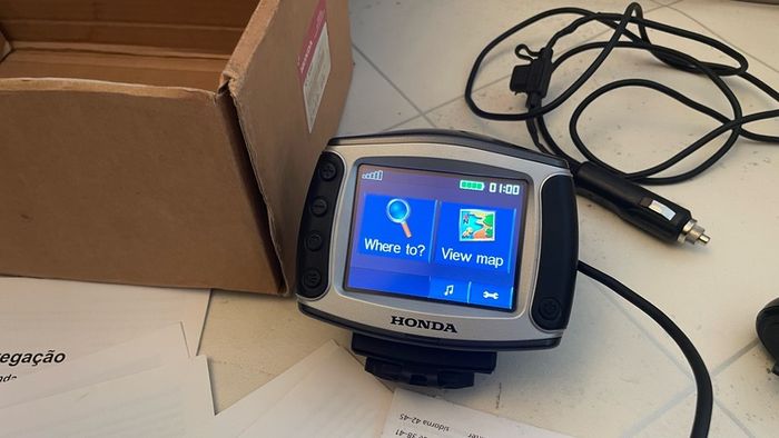 Honda Zumo 550 garmin navigation