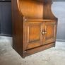 An elm Ercol Waterfall Bookcase Image 3