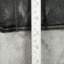 Black Patchwork Leather Vest Waistcoat - Zip Buckles - Large Image 7