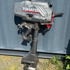Tohatsu 3.5HP Outboard - 2 stroke