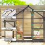 Large 6 x 6ft Polycarbonate Greenhouse Image 3