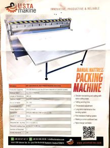 Mattress packing machine