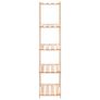5-Tier Storage Racks 5 pcs 80x38x170 cm Solid Pinewood 250 kg Image 5