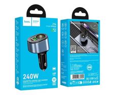 Hoco Z56 Friend PD35W+QC3.0 Cigarette Lighter Car Charger Black