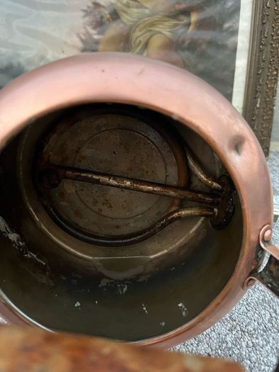 vintage copper kettle