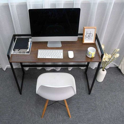 _Modern Computer Desk Office Desk Wooden Writing Table