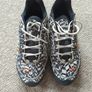 NIKE Air Max 98 AOP Print White Black Running Training Shoes NEW Mens Sz 8 Image 4