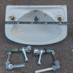 sink and 2 taps