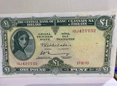 Lady Lavery 1 pound Banknote