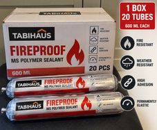Tabihaus Fireproof MS Polymer Sealant - Box of 20