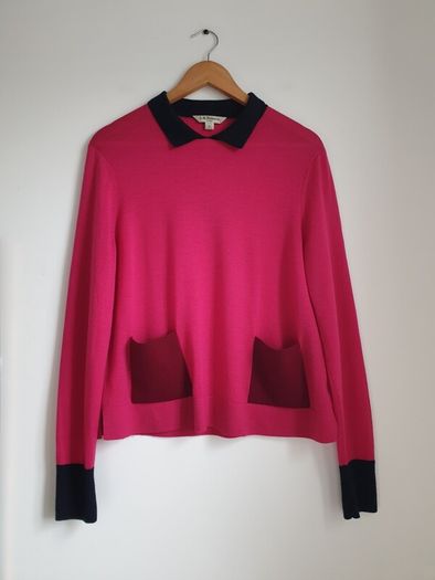 Lk Bennett Wool Top/jumper Size L