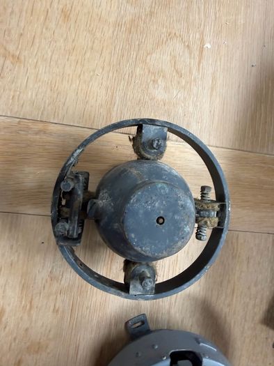 WWII RAF Type P8 aircraft compass, a type used in the Spitfire and other RAF aircraft
