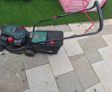 petrol lawnmower