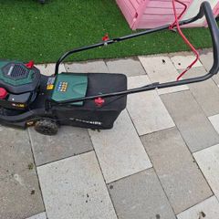 petrol lawnmower