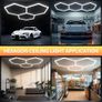 LED Hexagon Garage Light Image 4