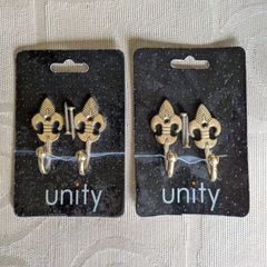 Tie Back Hooks - Fleur De Lys