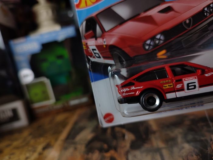 Alfa Romeo GTV6 3.0 ! Red Variant ! HW Retro Racers ! 2022 ! Hot Wheels ! Mattel !