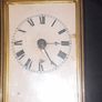 A Genuine Antique German Carridge Clock, The famous crossed arrows Pfeilkreuz in German were registered in 1892, which serves as a key date for identifying HAU clock movements, and it became synonymous with the brand Image 10