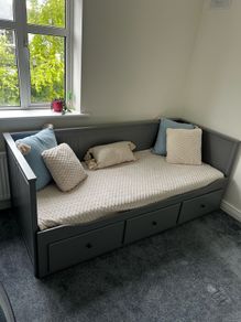 IKEA Hemnes Day Bed + 2 Mattresses - Sofa Bed