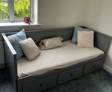 IKEA Hemnes Day Bed + 2 Mattresses - Sofa Bed