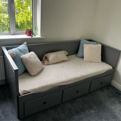 IKEA Hemnes Day Bed + 2 Mattresses - Sofa Bed