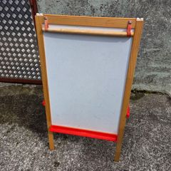 Chalk and whiteboard