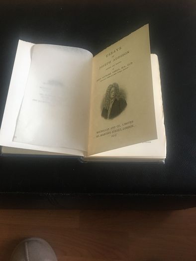 Essays of Joseph Addison - chosen and edited by John Richard Green