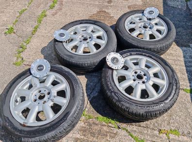 mini one 4 aluminum wheels with tires