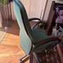 Green Swivel Office chair Image 2