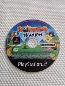 Worms 4  Mayhem PlayStation2 Ps2 Games Original