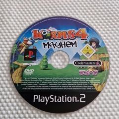 Worms 4  Mayhem PlayStation2 Ps2 Games Original