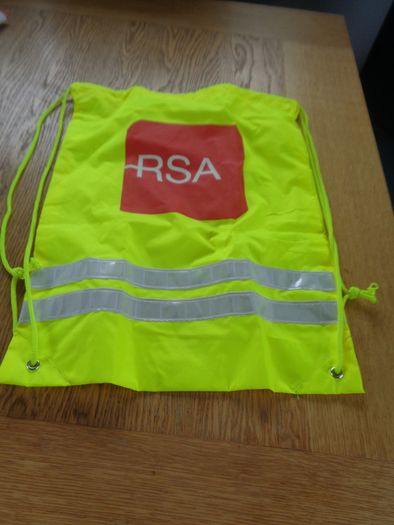 Hi Vis Tote Back Packs x 2 for Sale