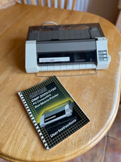 Amstrad PC 1512 with printer in original packaging