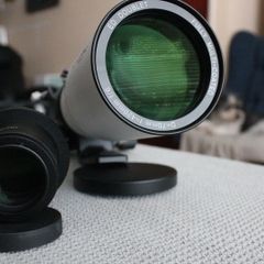 Tecnosky 70mm refractor and 0.8X flattener/reducer.