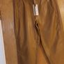 S. Oliver Faux Leather  Camel Trousers.   S.16.  B.N.W.T. Image 3