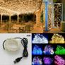 LED 10M 100 LED Copper Wire Lights, USB Powered, Dimmable with IP65 Waterproof Fairy Lights, Warm White Decorative String Lights for Party, Wedding, Garden and More Image 2