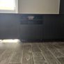 IKEA BESTA storages & TV units. Two tall display cabinets with glass doors. Image 4