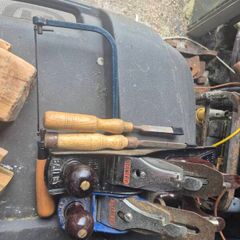 job lot of wood working tools