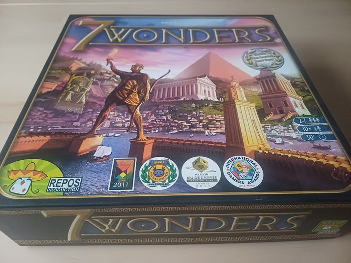 7 Wonders Card Drafting Family Board Game 1st Edition & Expansion 2010