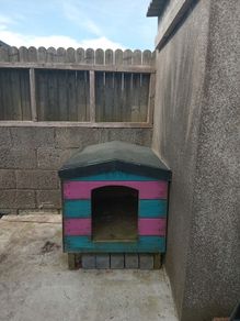 Large outside dog house