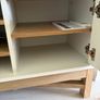 Large Sideboard + TV Unit - White & Oak Effect Image 6