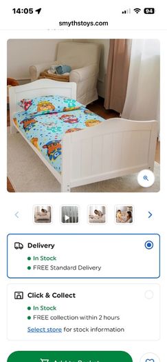 Nested Sorrento Cod Bed White