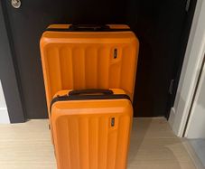 Stunning Suitcase Set Orange